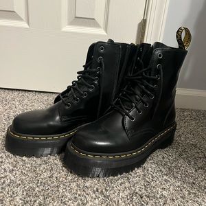 Doc Martens Jadon Boot Smooth Leather Platforms
